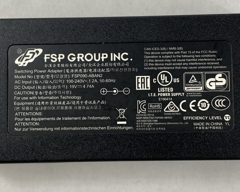 Switching Power Adapter FSP090-ABAN2 No Power Cord - Lot of 4