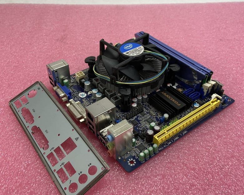 Foxconn H61S Motherboard Intel Core i3-3220 3.3GHz 4GB RAM w/IO