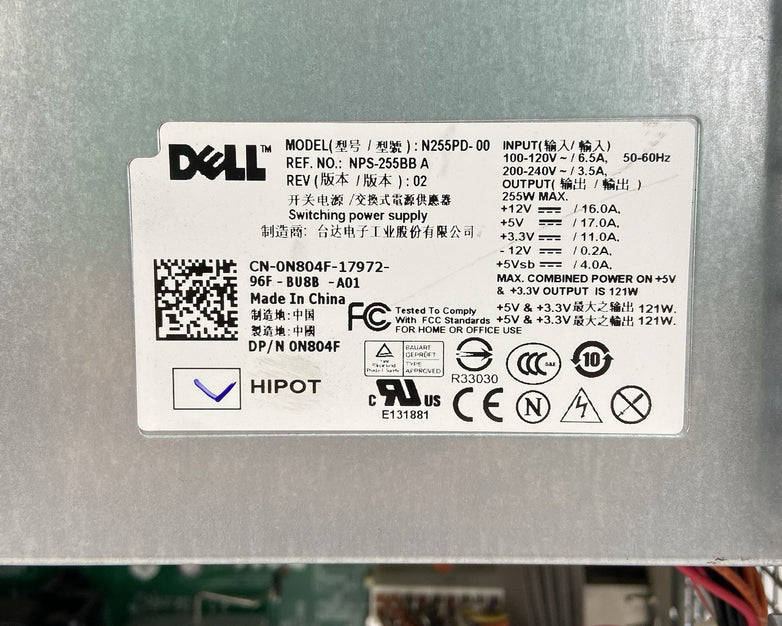 Dell Optiplex 360 MT Celeron 450 2.2GHz 1GB RAM No HDD No OS