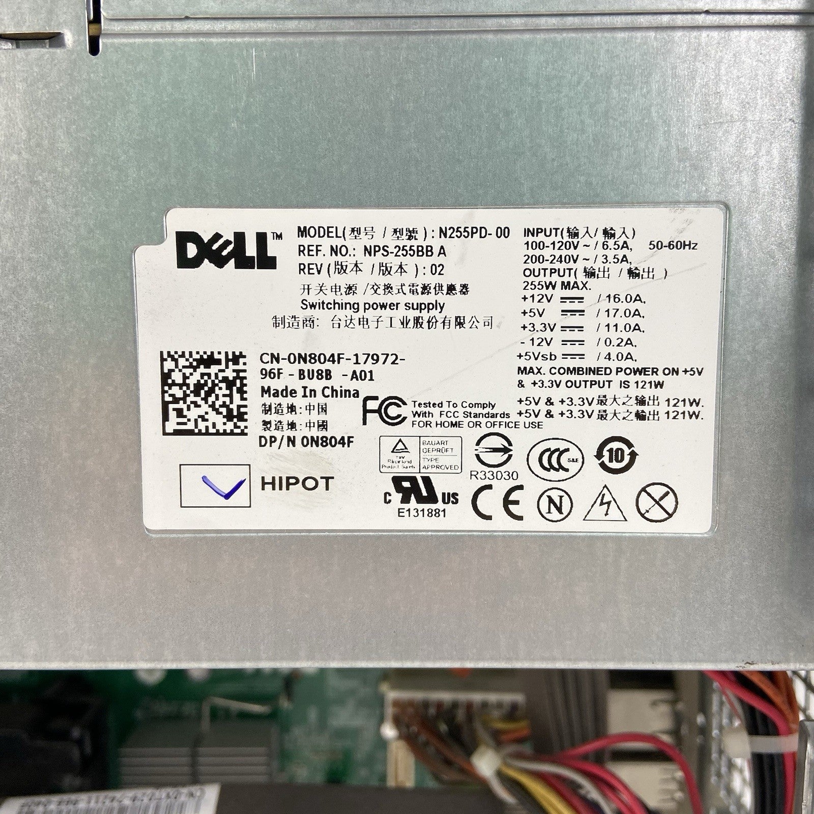 Dell Optiplex 360 MT Celeron 450 2.2GHz 1GB RAM No HDD No OS10