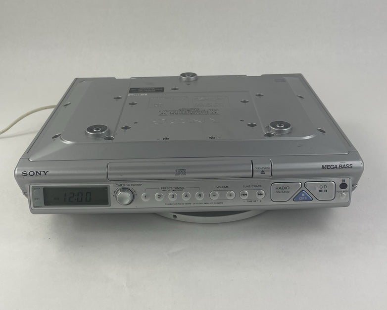 Sony ICF CD543RM Kitchen Cabinet Radio CD No Remote No Hardware Tested
