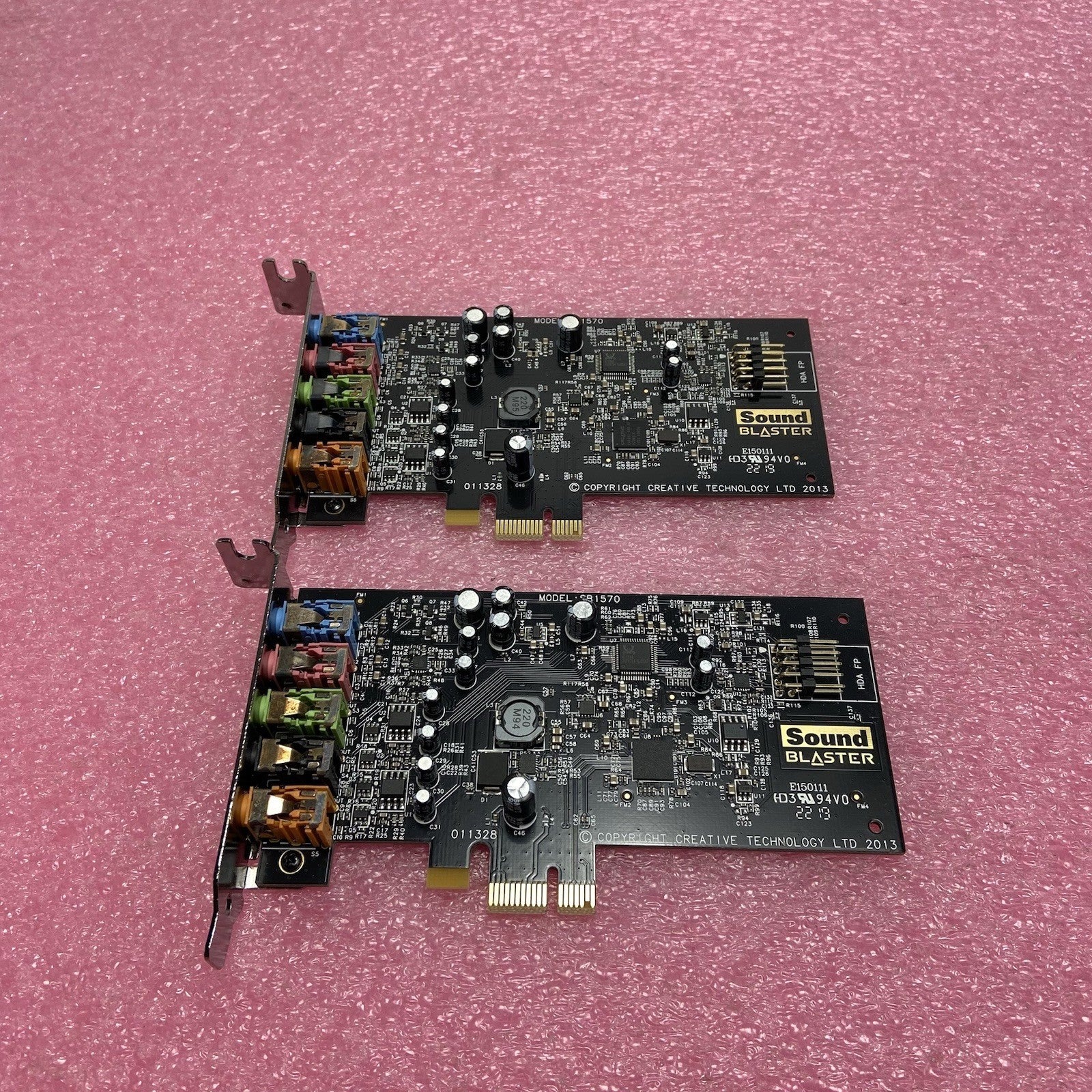 Creative Labs Sound Blaster SB1570 PCIe Audio Card Lot of 24
