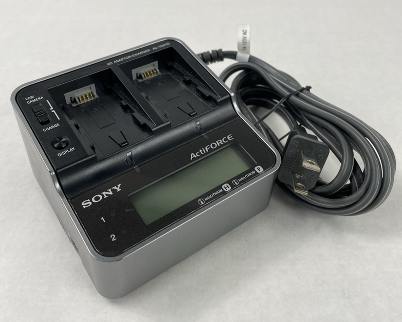 Sony Actiforce AC-VQH10 Dual Battery AC Adaptor Charger