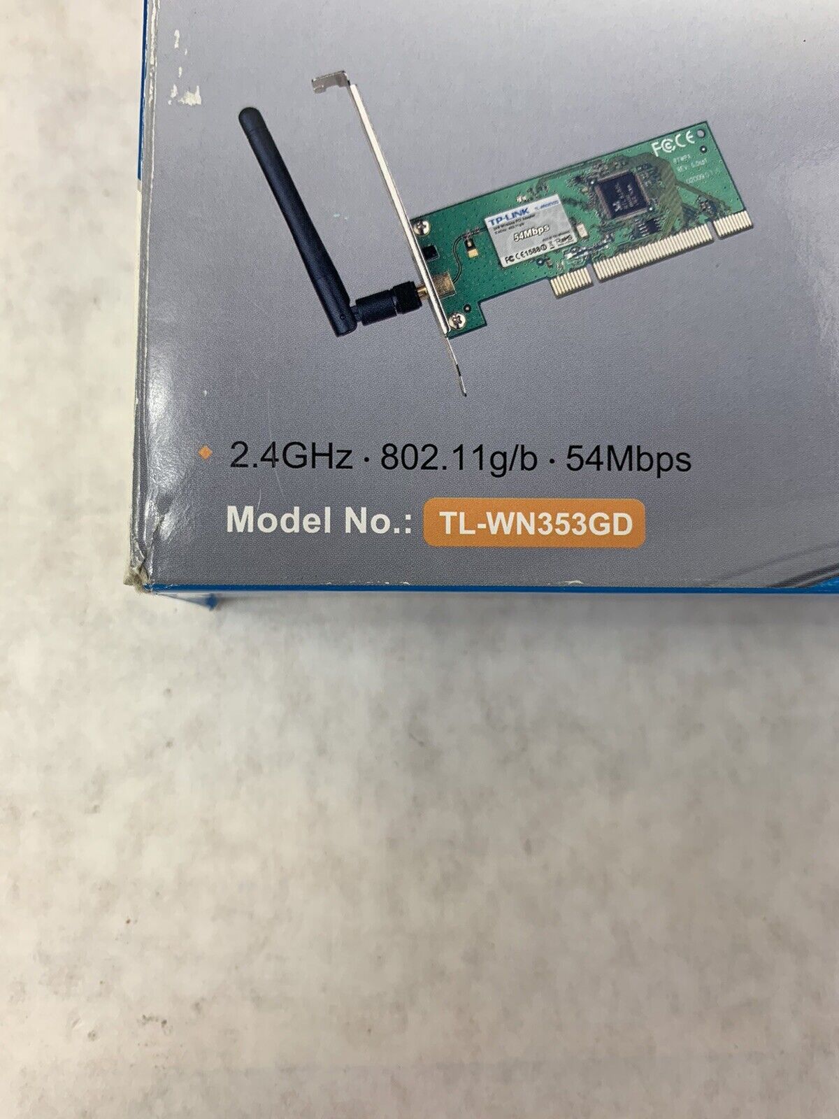 TP-Link 54M Wireless PCI Adapter TL-WN3533GD