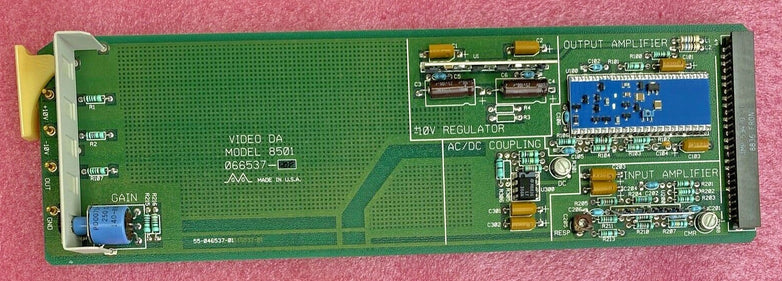 Grass Valley Group 8500 series w/ 7 8501 video DA boards + 1 VM878G auto process