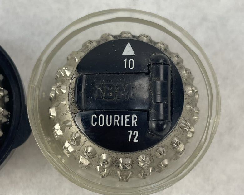 IBM Courier 72 Type Ball 10 Pitch Selectric Lot of 2