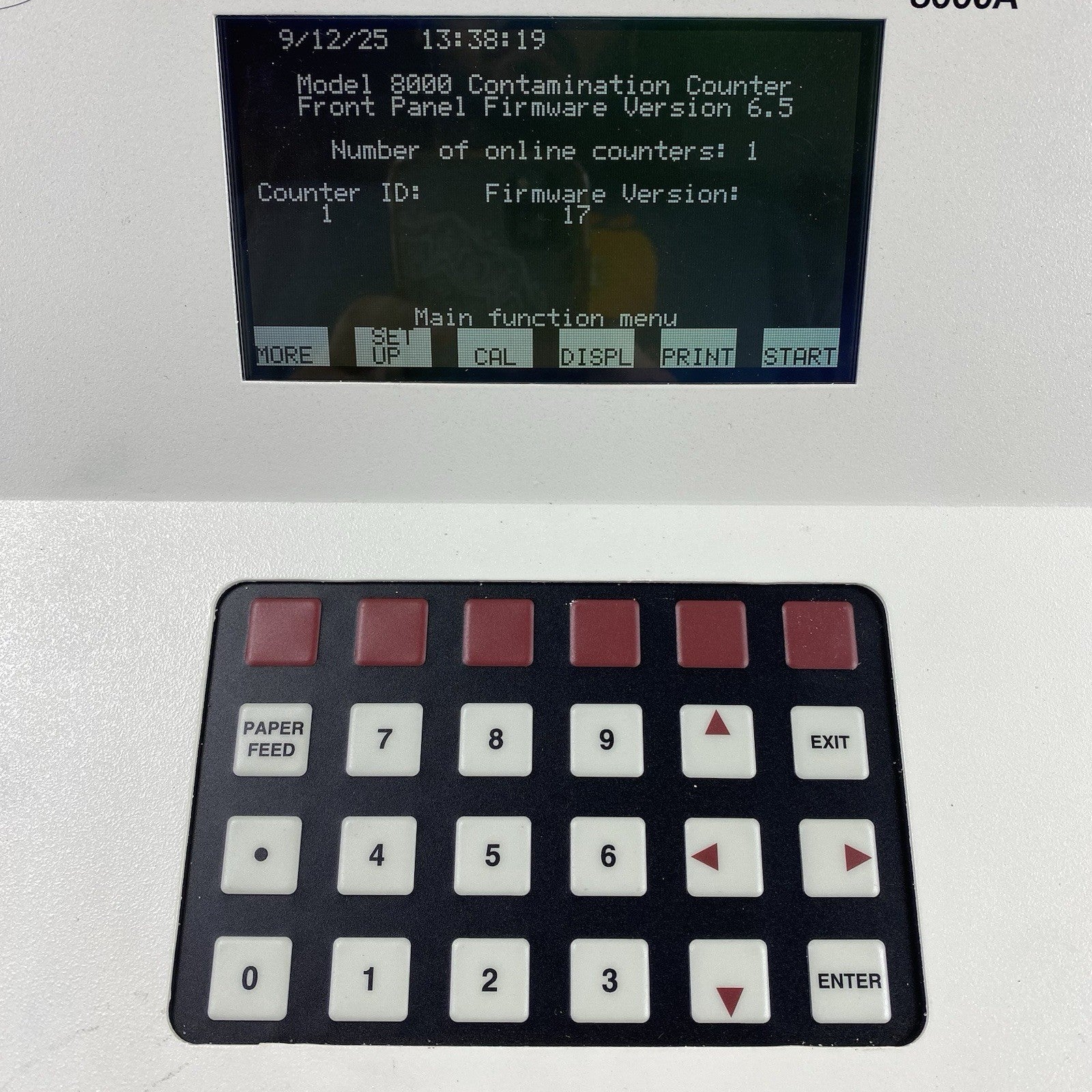 HACH 8000A HIAC Particle Counter No Power Cord Power Tested