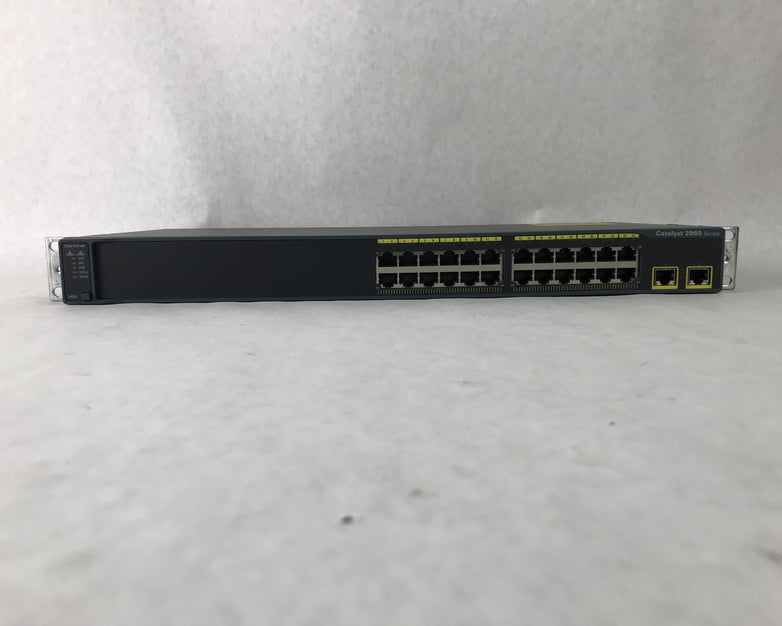 Cisco WS-C2960-24TT-L Catalyst 2960 24 Port Managed Networking Switch