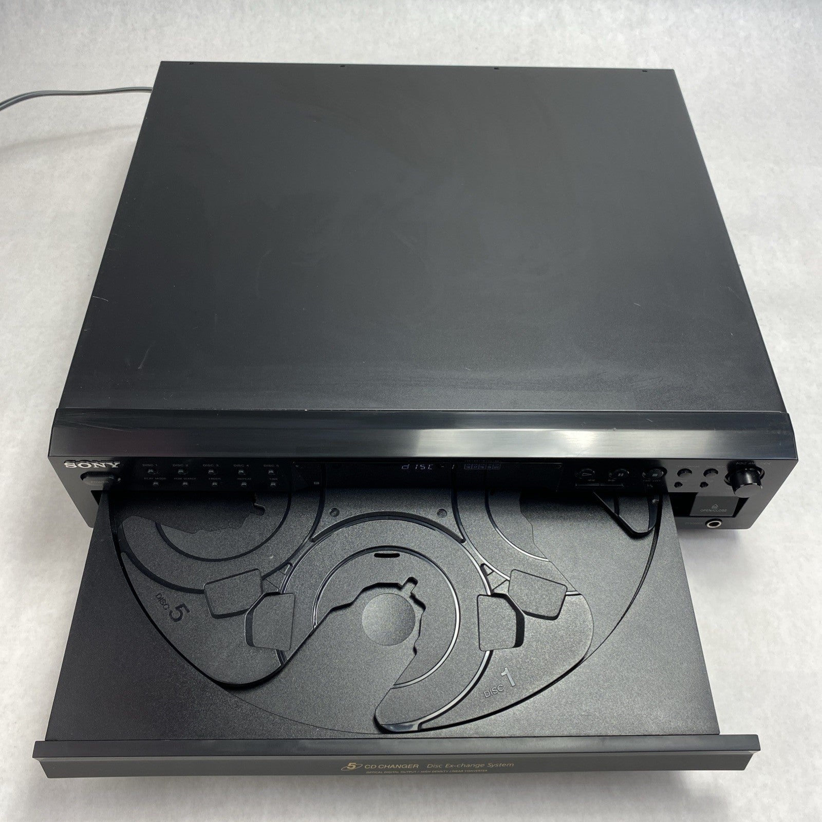 Sony CDP-CE375 5 Disc Ex-Change System/Player With Remote - Tested3