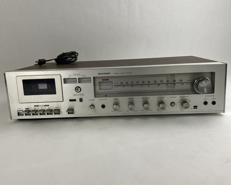 Sharp SC-2I0 Stereo Music Center Receiver Parts or Repair