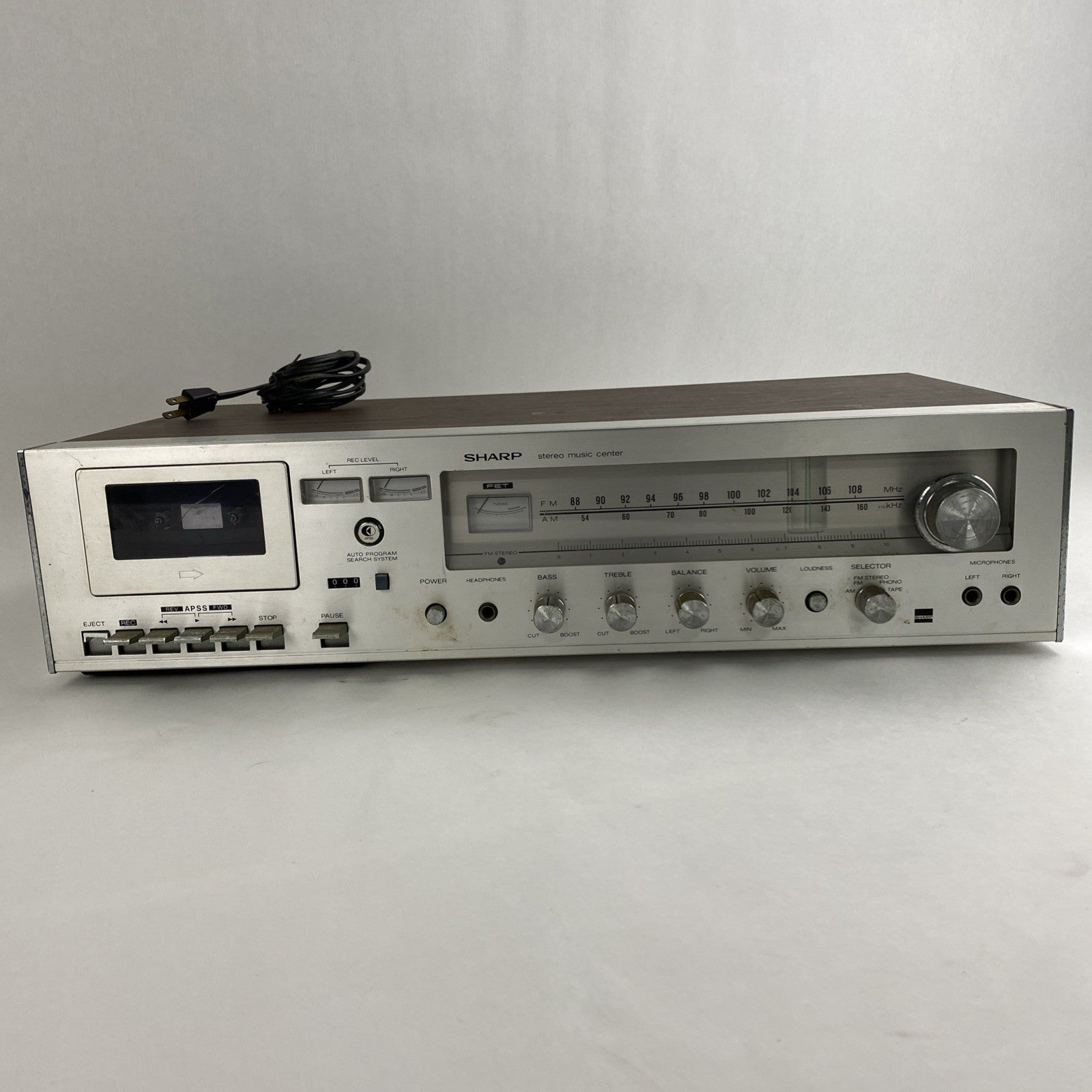Sharp SC-2I0 Stereo Music Center Receiver Parts or Repair1