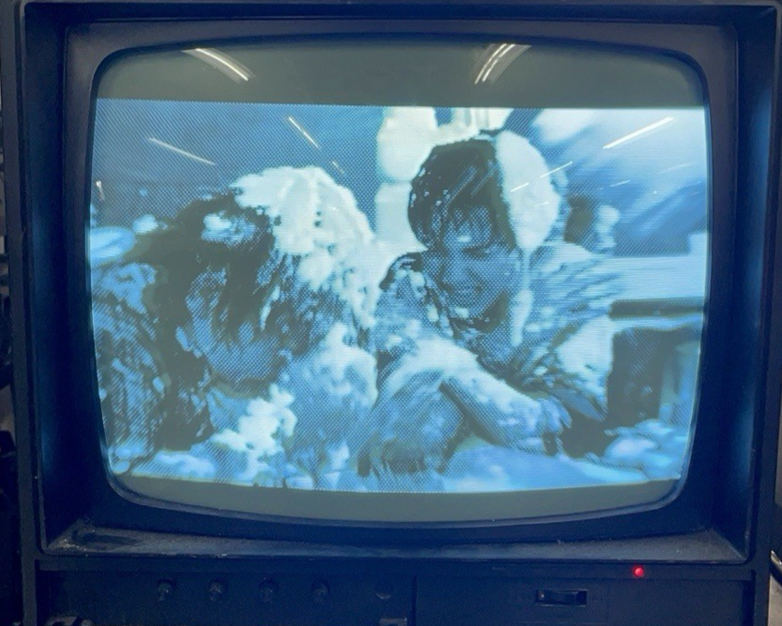 Sanyo VM-4515 Vintage B&W CRT 1993