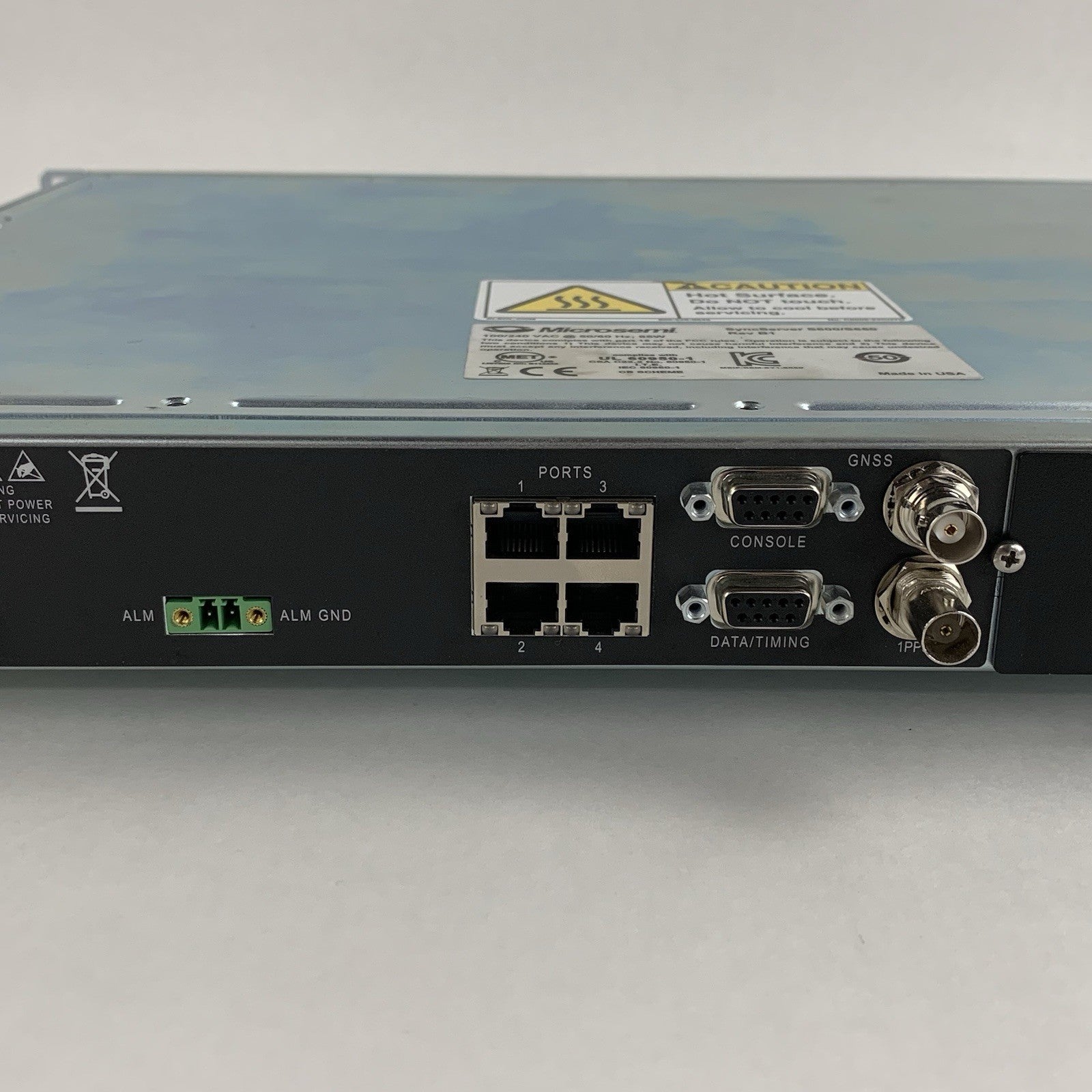 Microsemi Sync Server S650 Rev B1 Tested Reset8