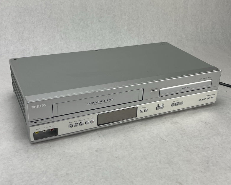 Philips DVP3345V/17 DVD VCR VHS Combo Recorder Player No Remote Tested Working