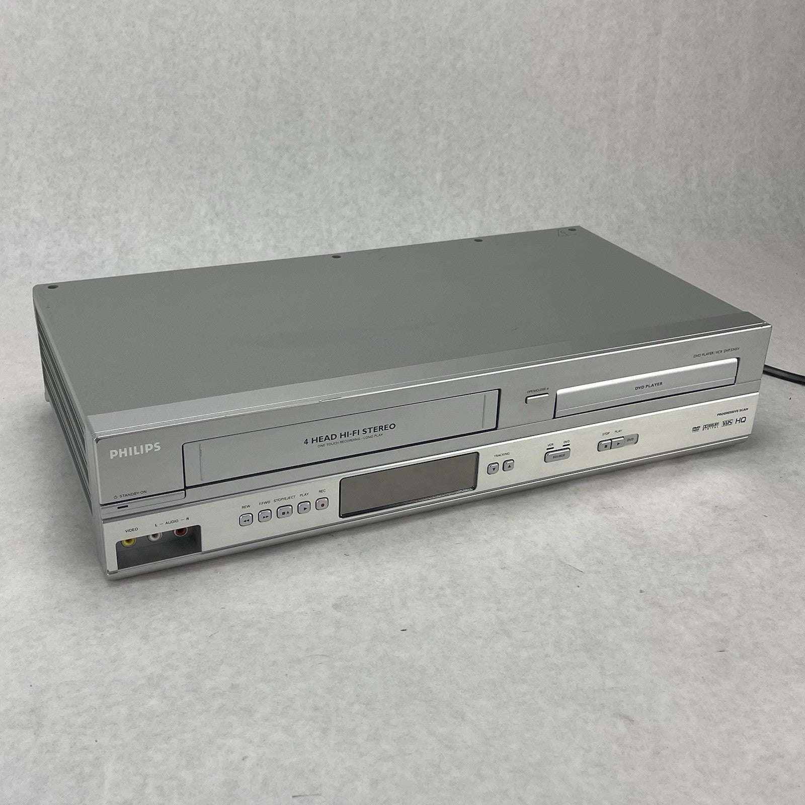 Philips DVP3345V/17 DVD VCR VHS Combo Recorder Player No Remote Tested Working0