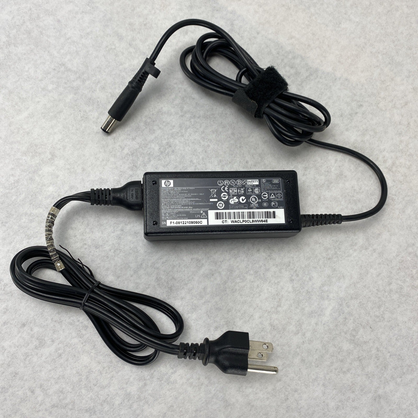 HP PPP009H 65W 18.5V 3.5A 7.4mm Barrel Laptop Charger AC Adapter (Lot of 10)
