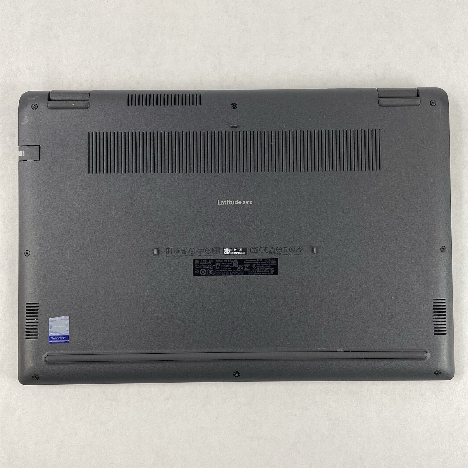 Dell Latitude 3510 15.6" i5-10210U 1.60 GHz 8 GB RAM No SSD/OS/AC/Batt13