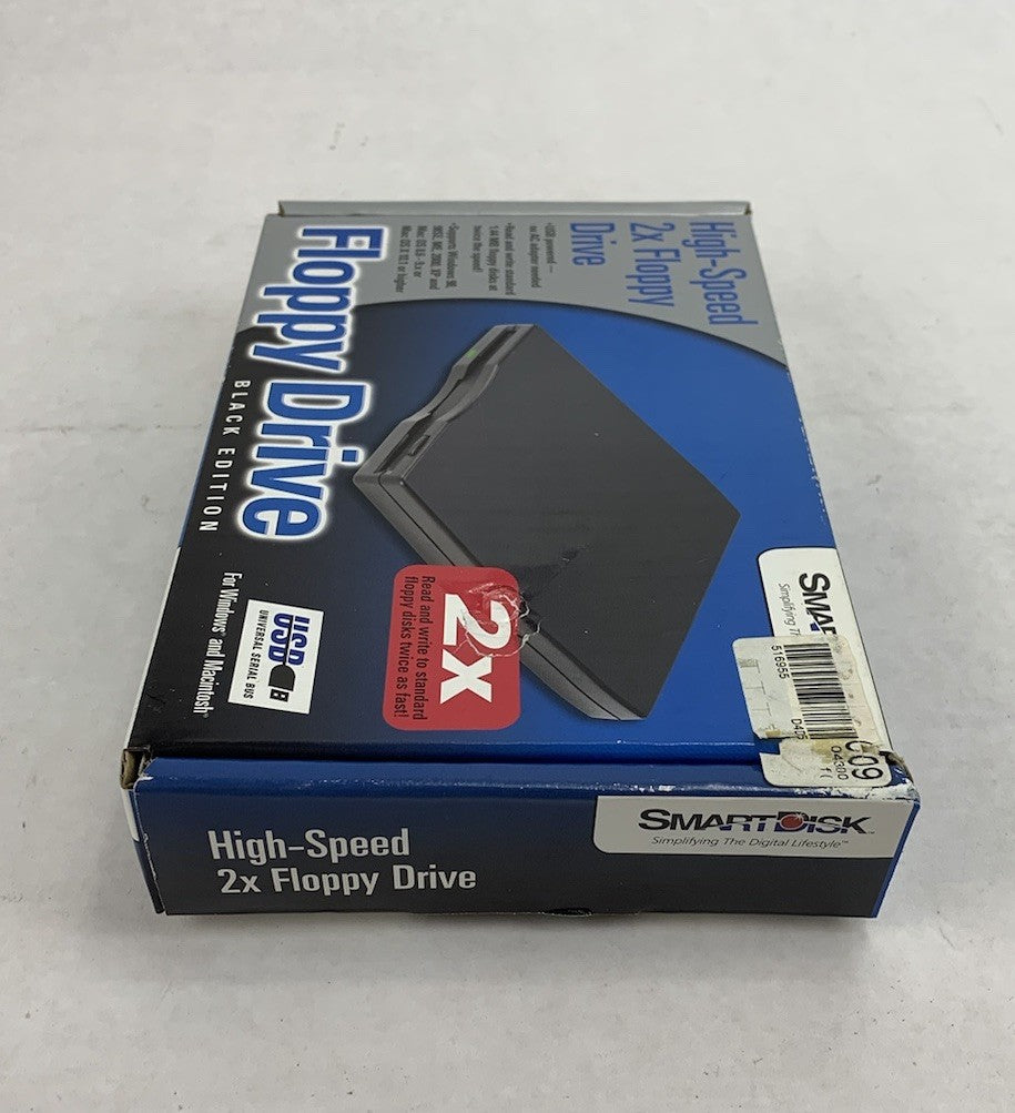 SmartDisk High-Speed 2x Floppy Drive Black Edition