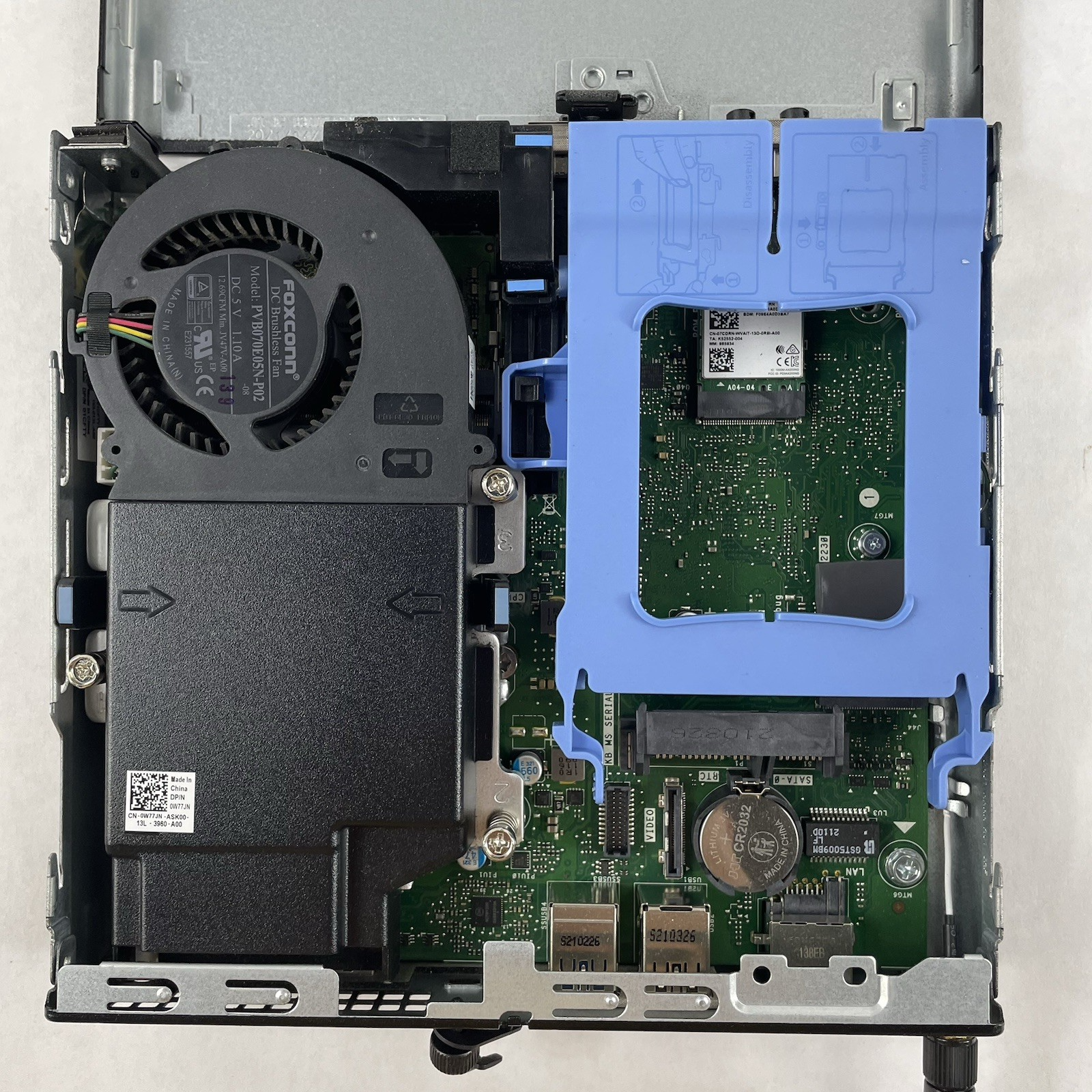 Dell Optiplex 3080 Micro i5-10500T 2.30 GHz 8 GB RAM W/AC No SSD/OS12