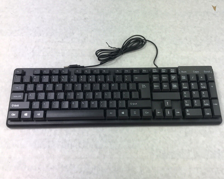KB-US9813 Wired USB Keyboard (Lot of 4)