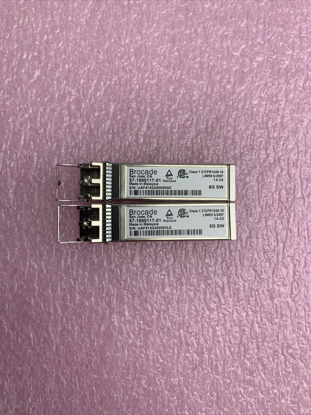 Lot of 2 Dell K54X2 Brocade SP 8GB FC HBA PCI-e Low Profile Fiber Channel Adapte
