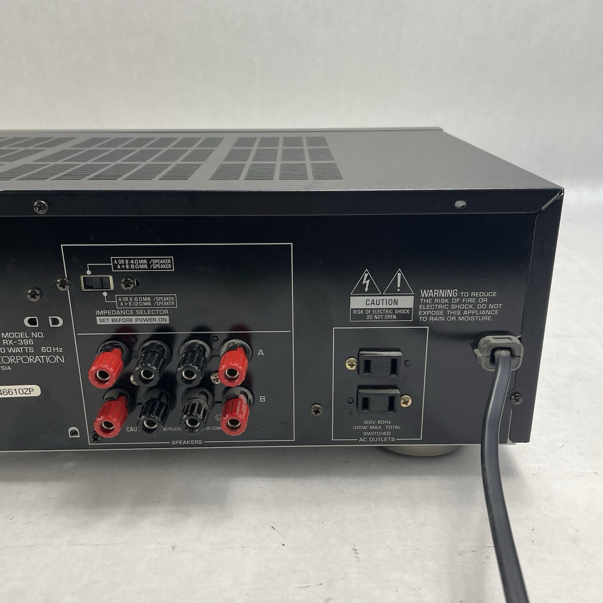 Yamaha RX-396 Natural Sound Stereo Receiver Tested8