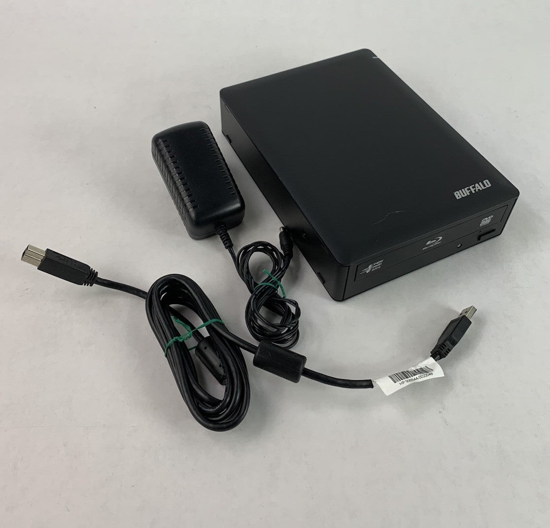 Buffalo BRXL-16U3 USB External Rewriteable Blu-ray/DVD Drive - Power Tested0