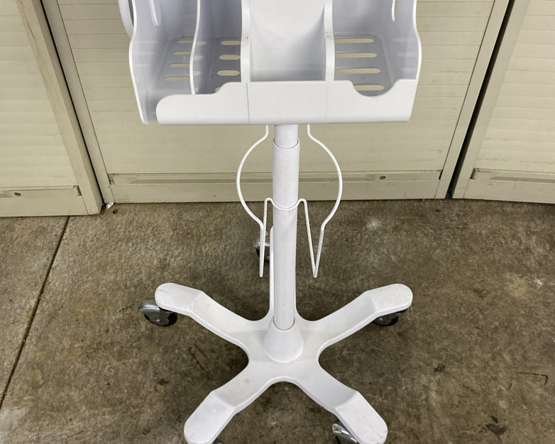 Welch Allyn 4800-60 Mobile Stand Rolling Cart for Vital Signs Monitor 6000Series
