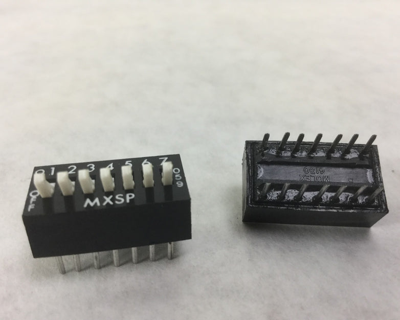 Molex MXSP 4130, 7 Positions, Lot of 17, NEW