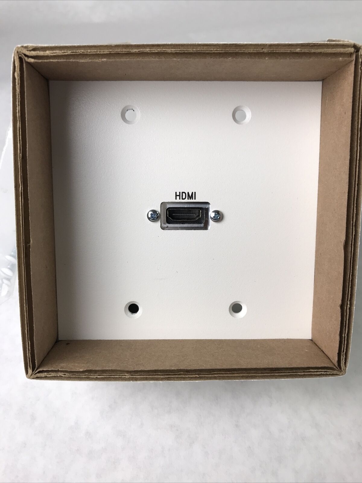 Panel Crafters 1-Gang HDMI Wall Plate S66227-WQ555720 Lot of (2)