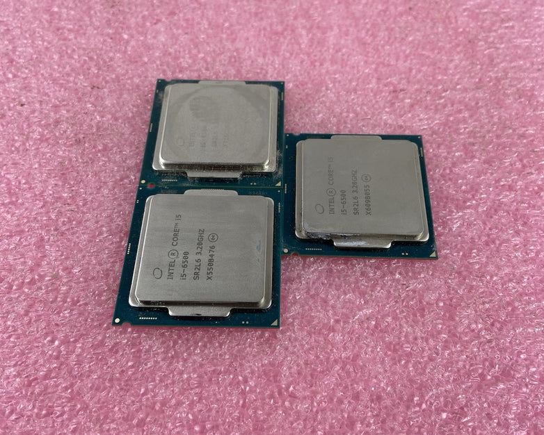 Lot of 3 Intel Core i5-6500 SR2L6 3.2GHz Desktop CPU