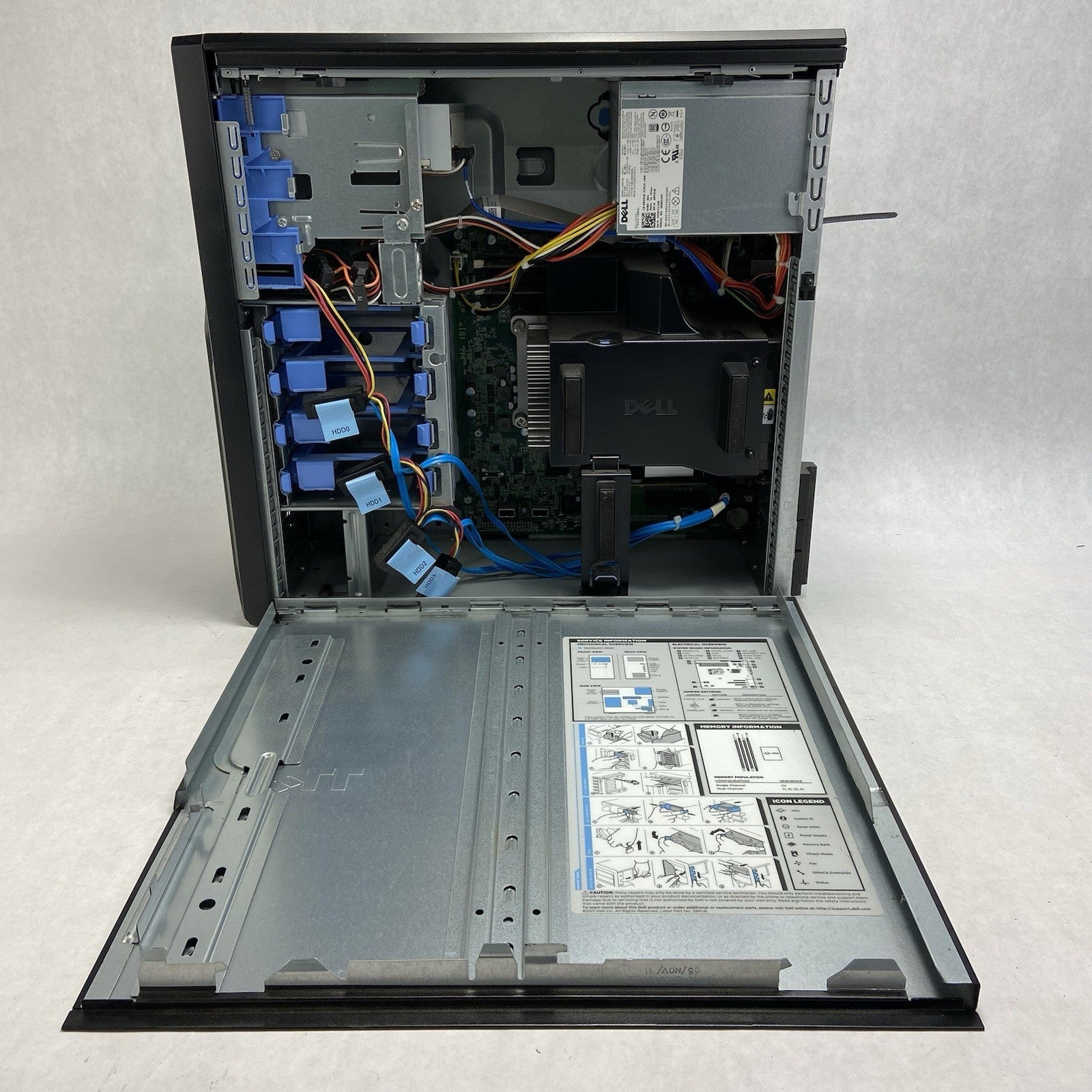 Dell Poweredge T110 II Server Intel Xeon E3-1220 3.1GHz 4GB RAM No HDD No OS9