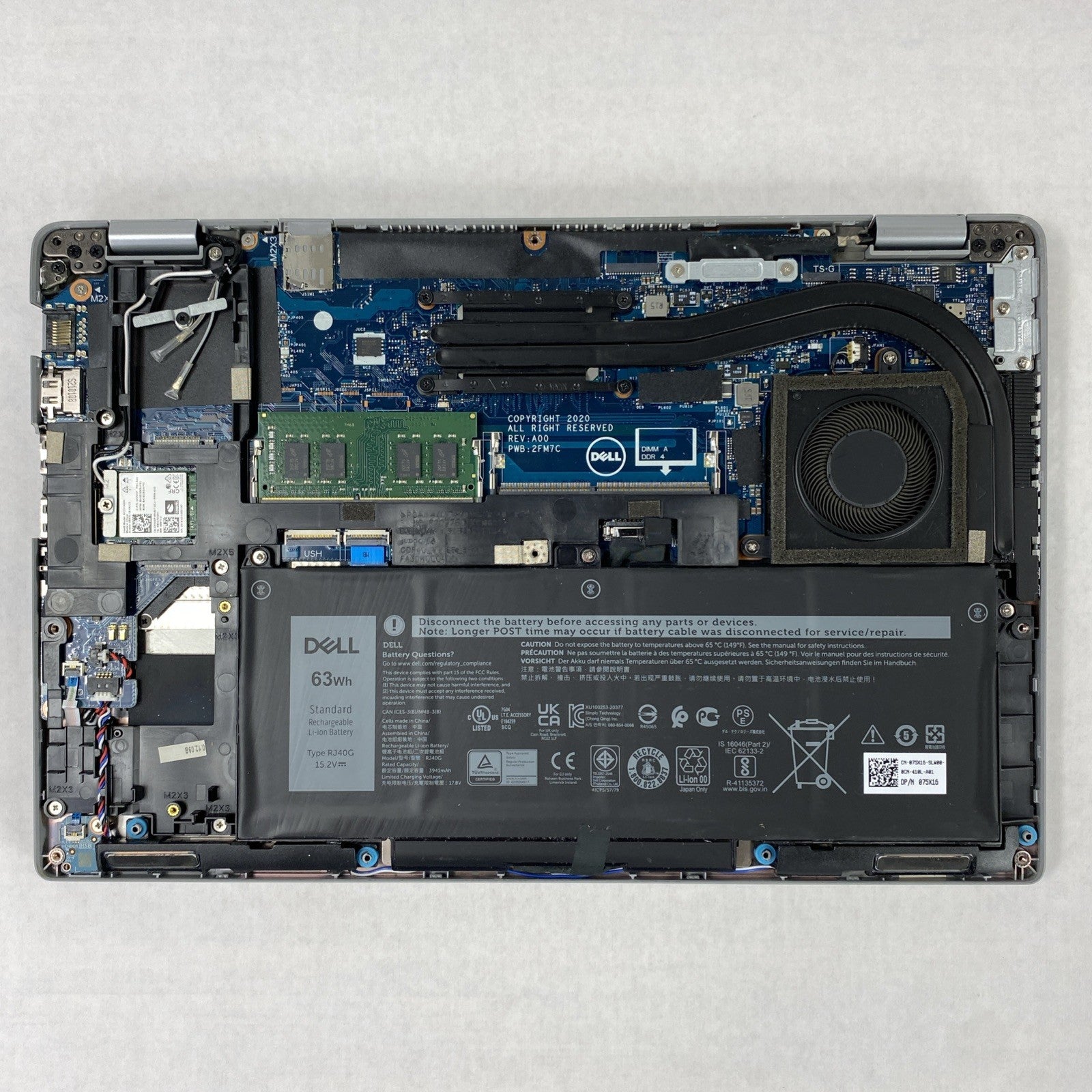 Dell Latitude 5420 Intel Core i5-1135G7 2.40 GHz 16 GB RAM 14.0" No SSD No OS