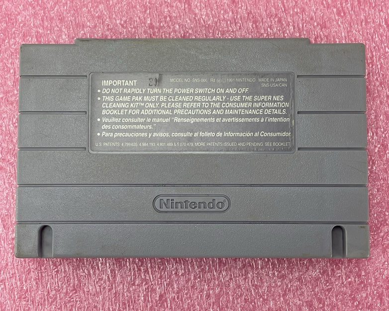 Nintendo Super Mario Kart SNES Game Cartridge NTSC Untested