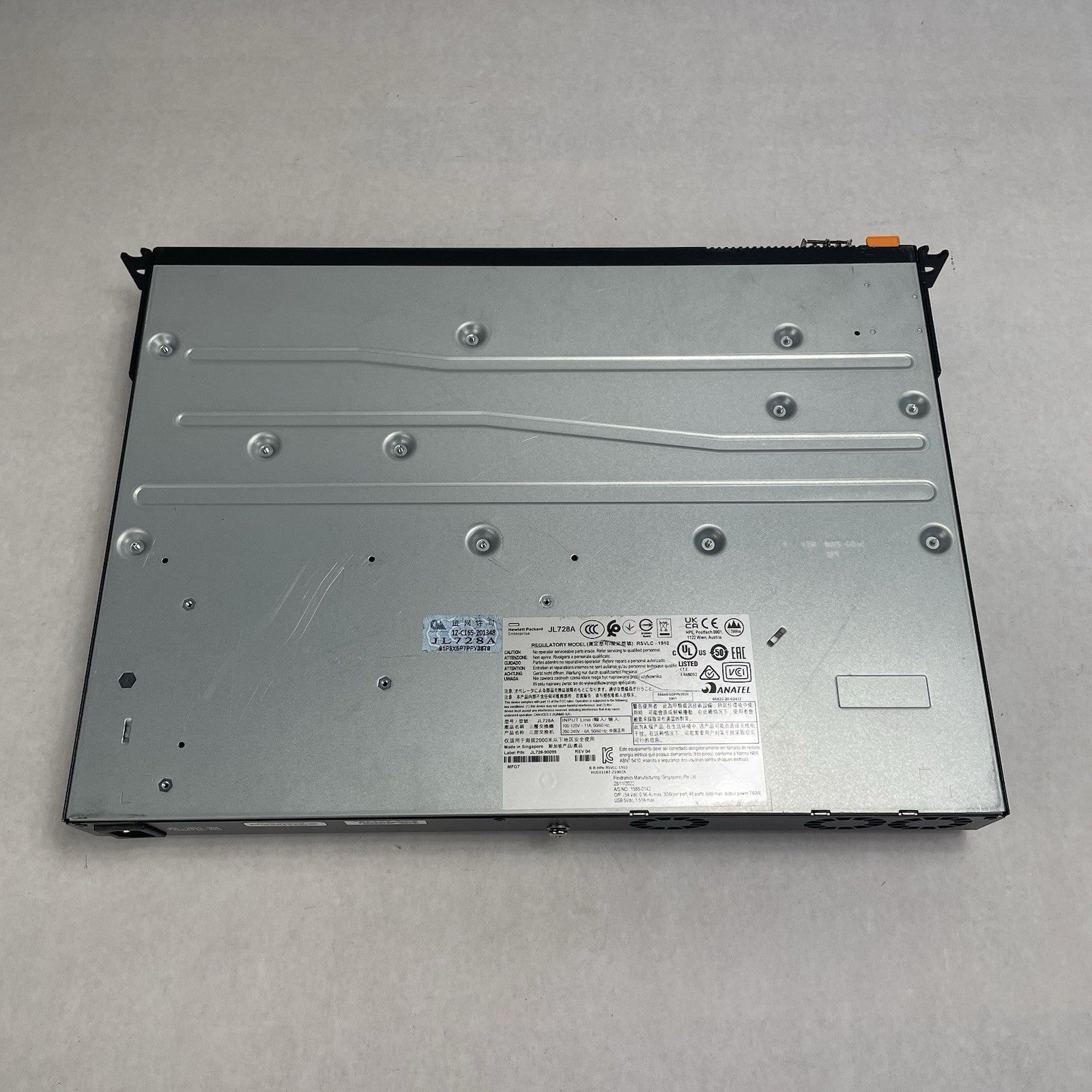 Aruba HP JL728A 6200F 48G Class4  4SFP+ Switch Tested and Factroy Reset12