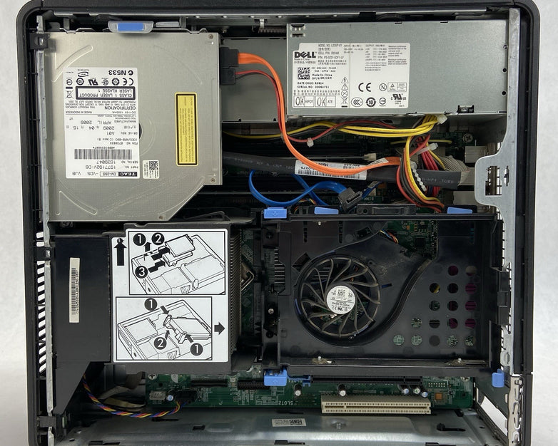 Dell Optiplex 760 SFF Intel Core 2 Duo R8400 3.33GHz 4GB RAM No HDD No OS