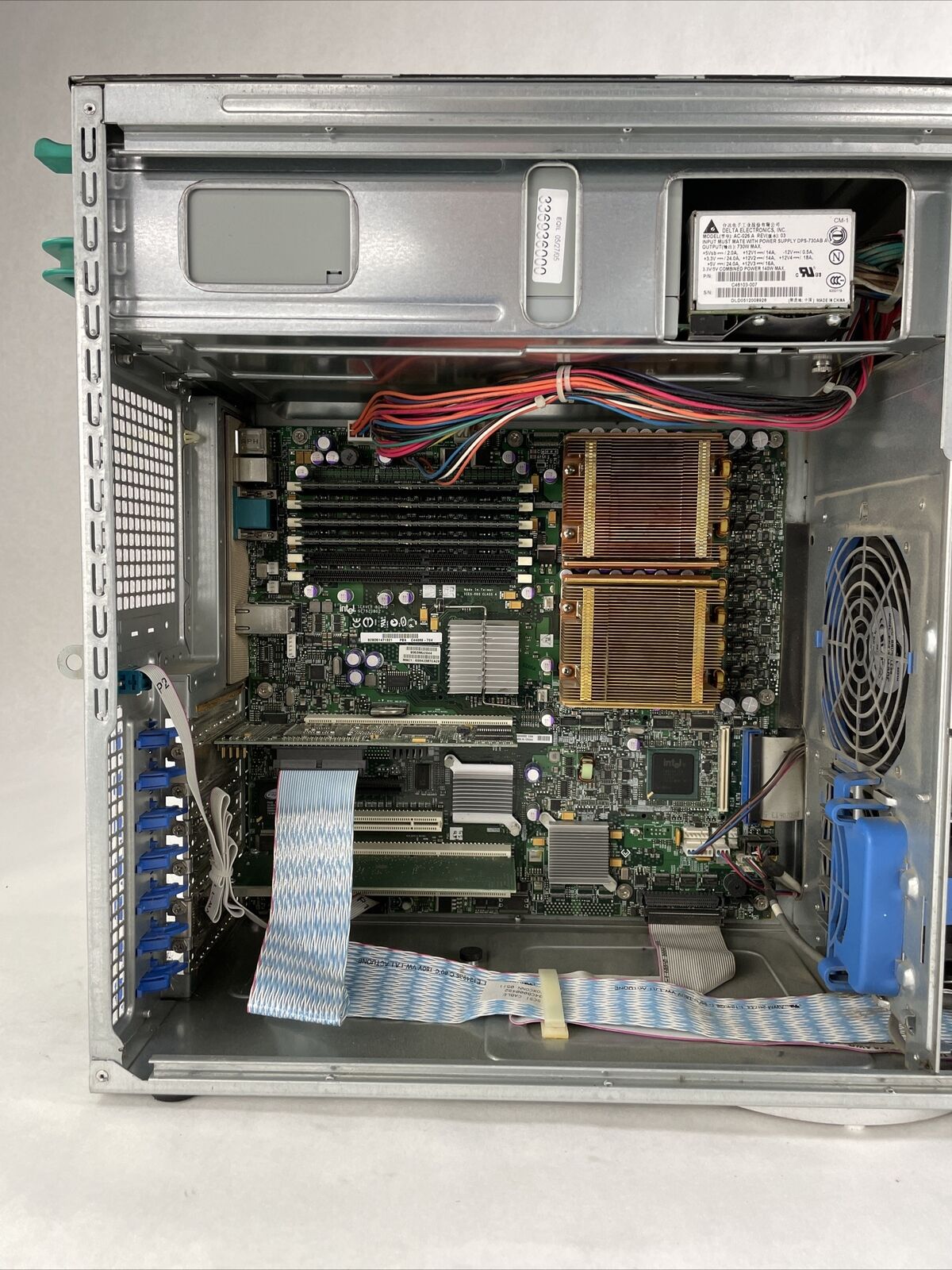 Intel SE7520BD2 Motherboard 2X Intel Xeon 3.6GHz 8GB RAM SC5300 5U Chassis