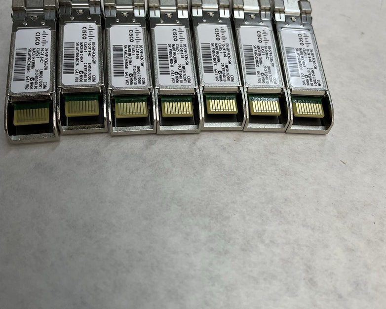 Cisco DS-SFP-FC8G-SW Transceivers Lot Of 7