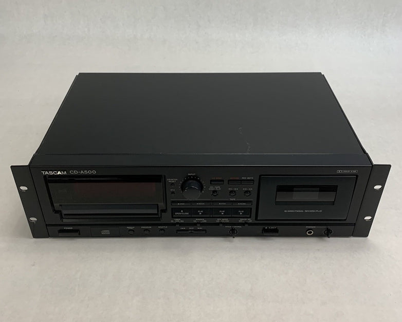 Tascam CD-A500 CD Player / Cassette Combination Deck - Parts or Repair