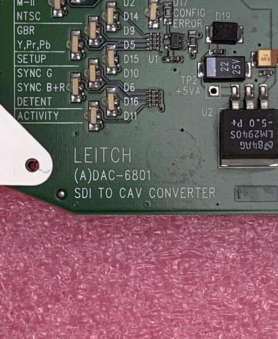 Leitch (A)DAC-6801 SDI To CAV Converter7
