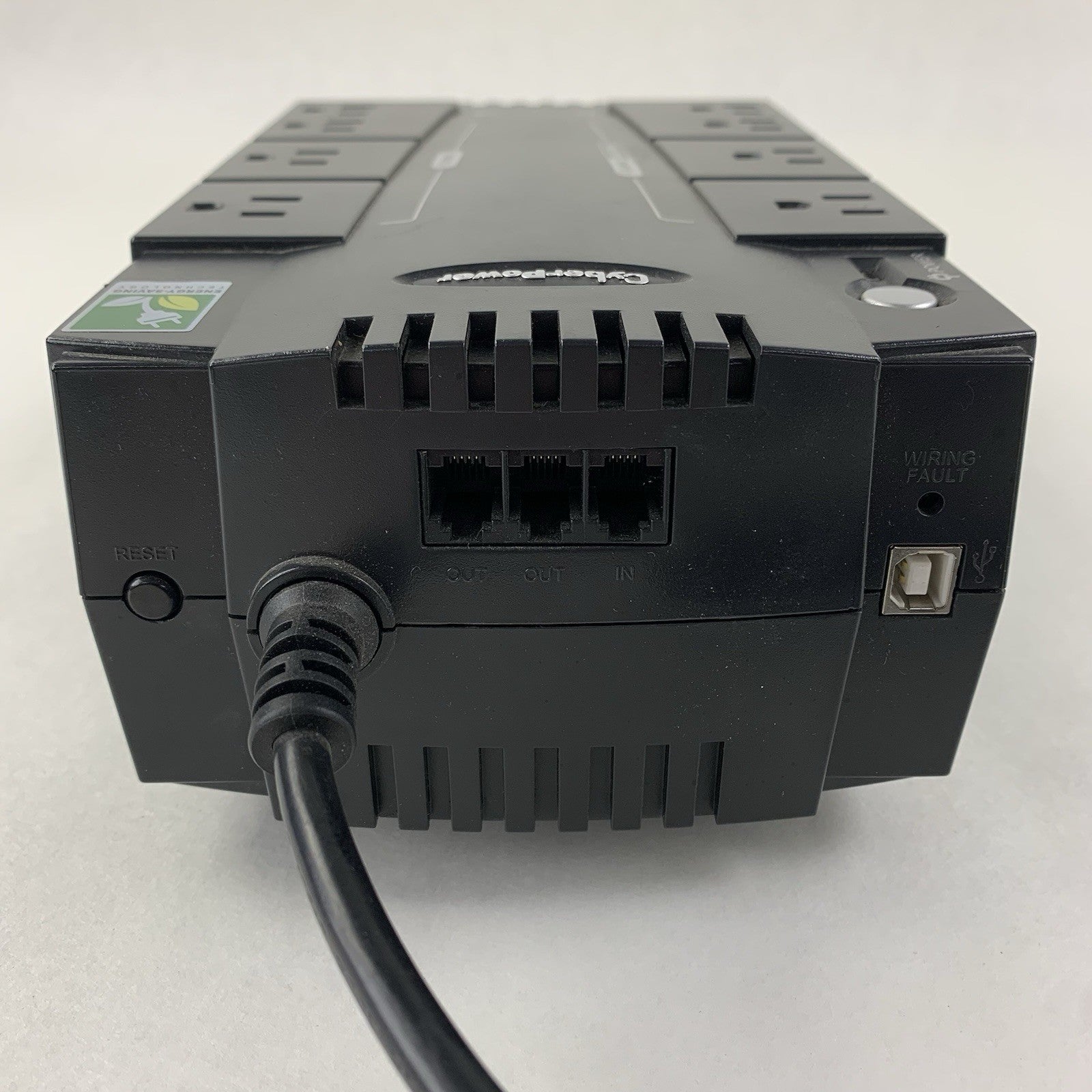 CyberPower CP550HGa Battery Backup Surge Protector 8 Outlets 550VA No Batts2