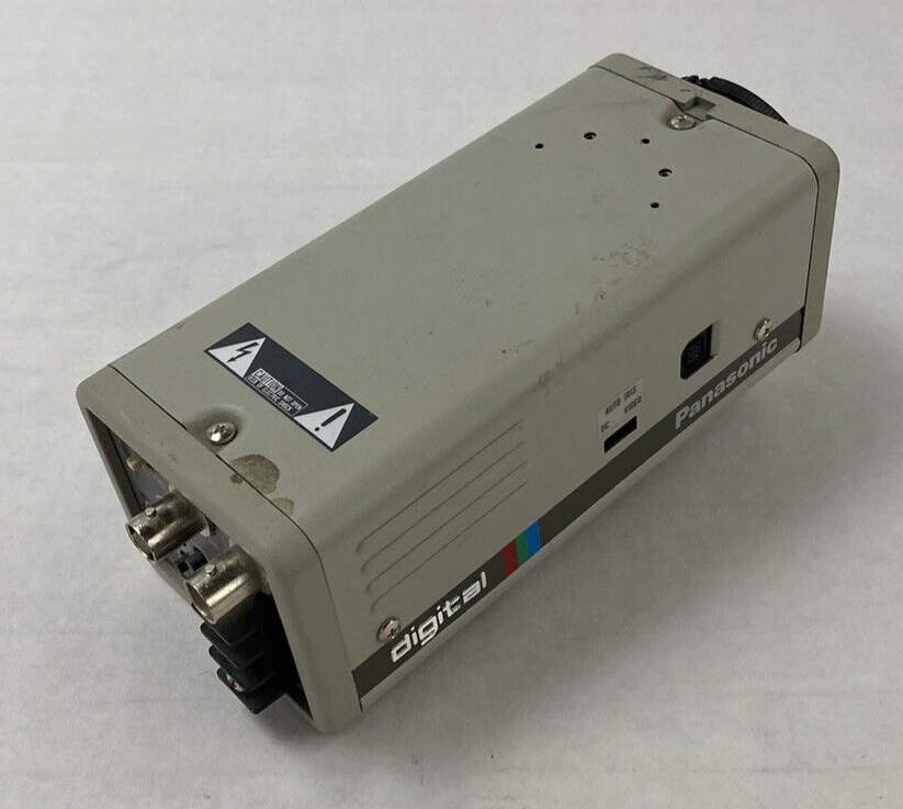 Panasonic WV-CL354 Color CCTV Camera For Parts or Repair