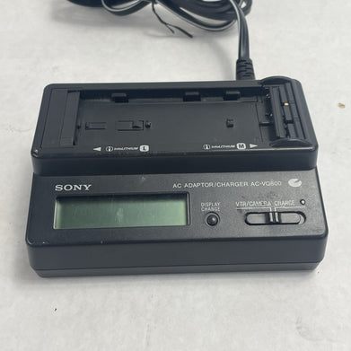 Sony Power Adapter and Charger for L/M Series Batteries (AC-VQ800)