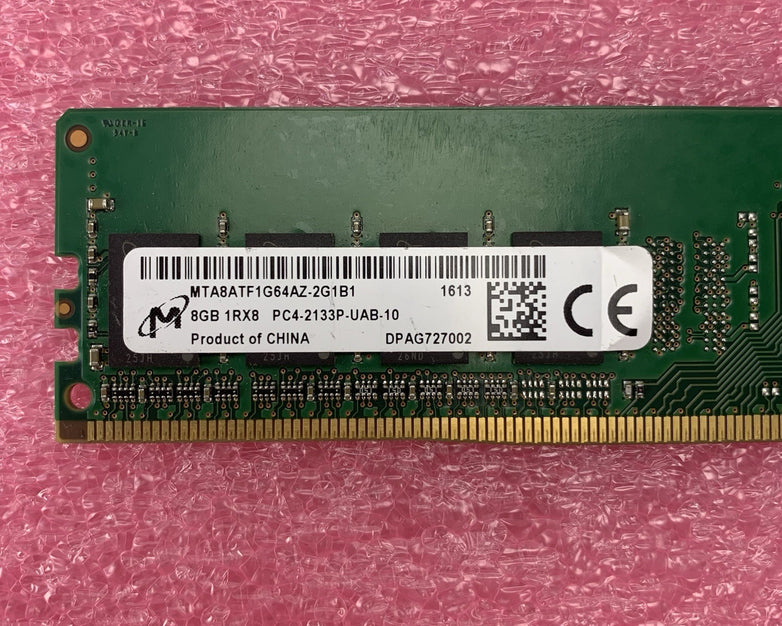 Micron Crucial MTA8ATF1G64AZ-2G1B1 PC4-2133P-UAB-10 8GB 1Rx8 Desktop Memory RAM