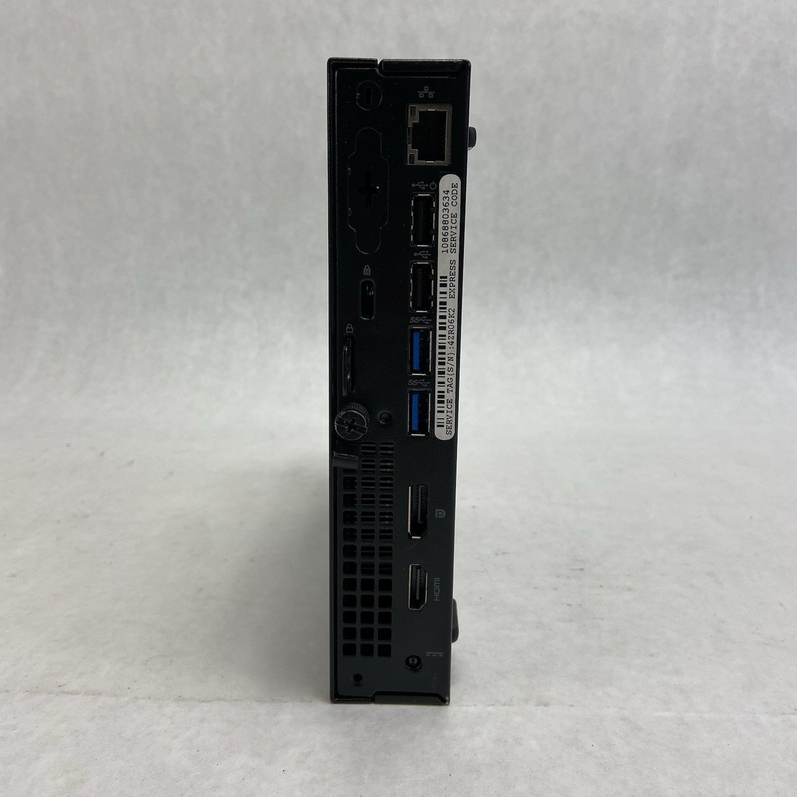 Dell Optiplex 3040 MFF Intel Core i3-6100T 3.2GHz 8GB RAM No AC/HDD/OS5