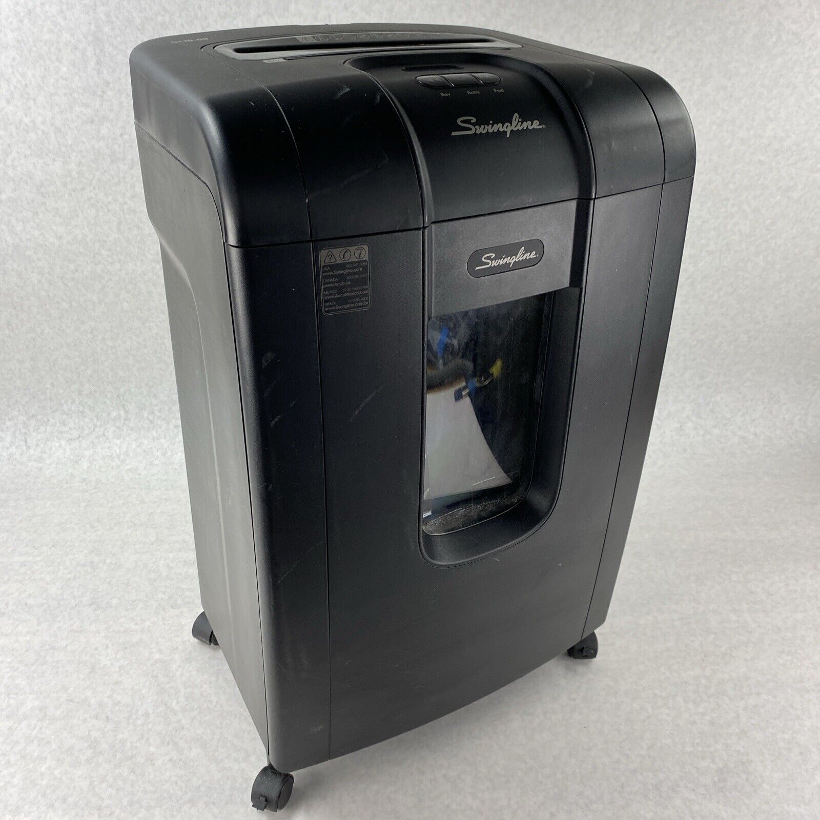 Swingline SX19-09 Super Cross-Cut Jam Free Shredder SWI1758493