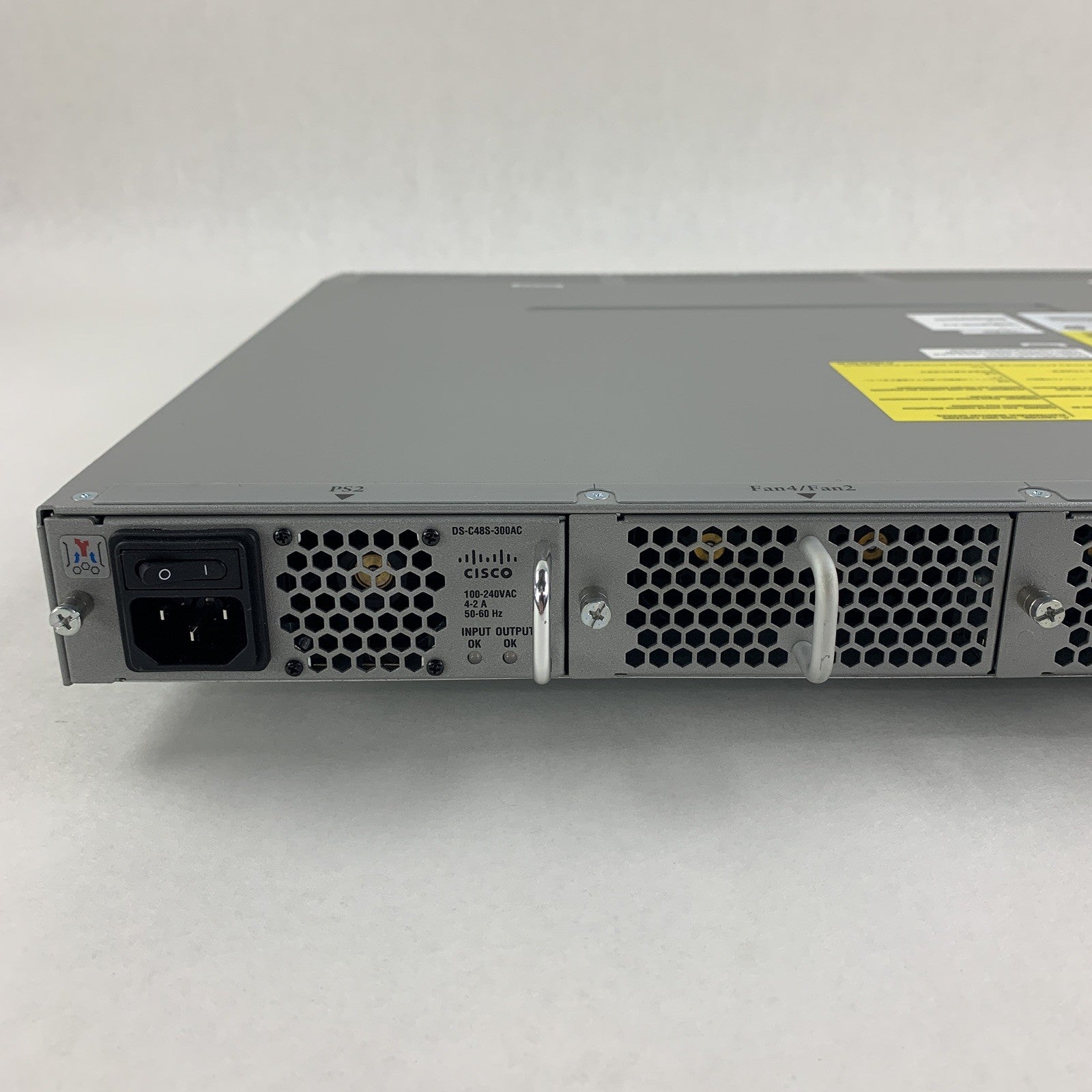 Cisco DS-C9148S-K9 MDS 9148S 16G Multilayer Fabric Switch Tested 2x Power Supply