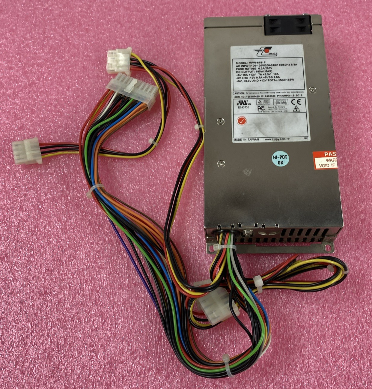 EMACS MPW-6181F 180W Auto Switching Power Supply