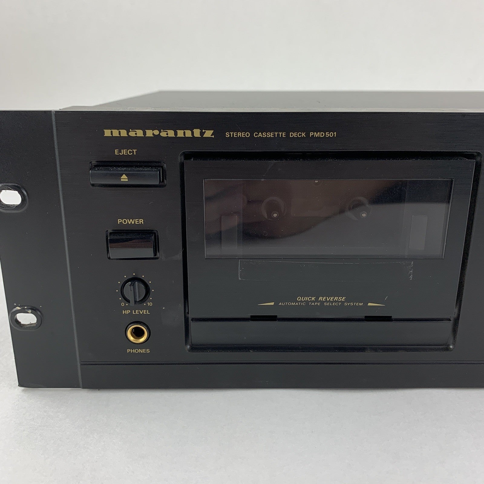 Marantz PMD501 Professional Cassette Tape Deck Player Recorder Reverse Sticks