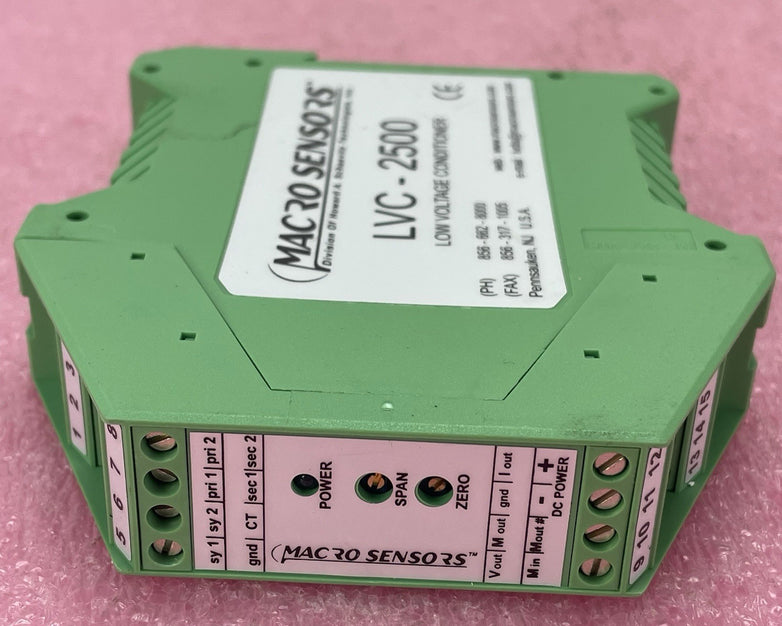 Marco Sensors LVC-2500 Low Voltage Conditioner Module Parts/Repair